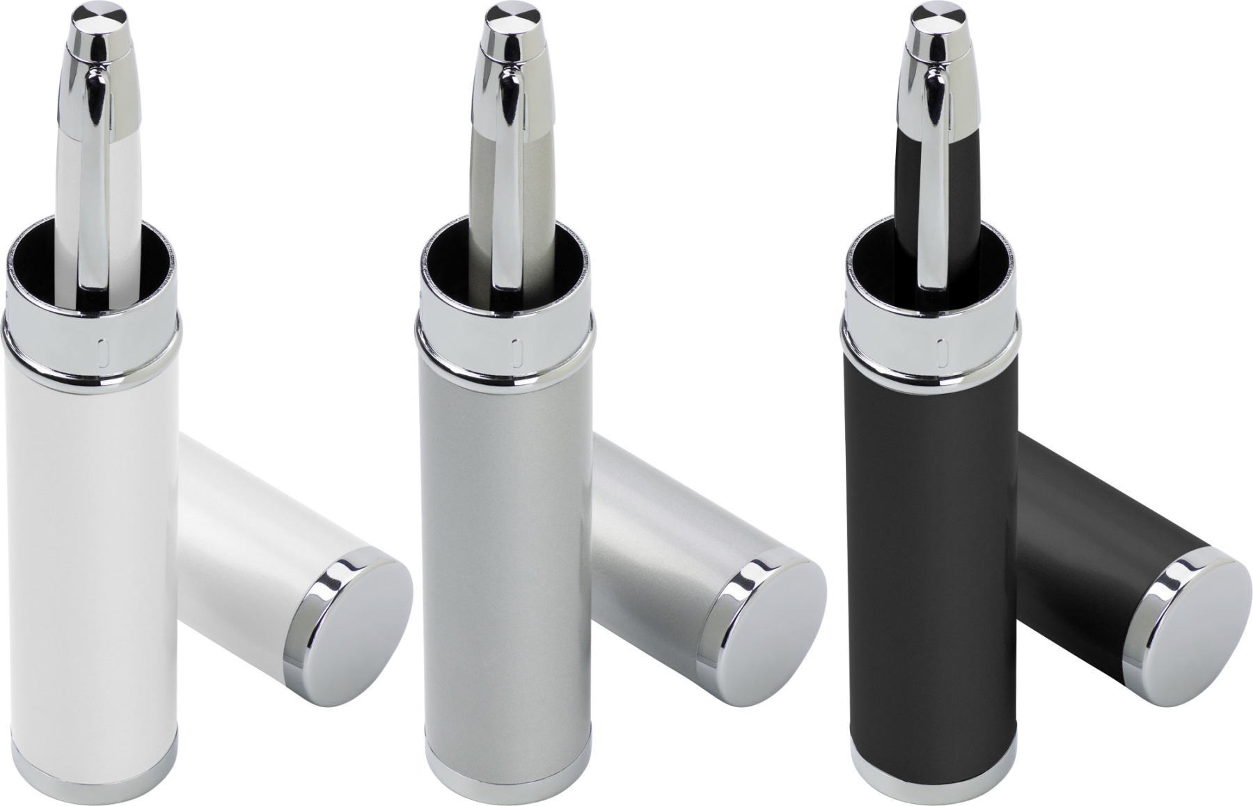 Oleg Brush Penna A Sfera In Metallo Con Incisione Personalizzabile - Alluminio, Design Ergonomico, Ricaricabile, Idea Regalo Unica