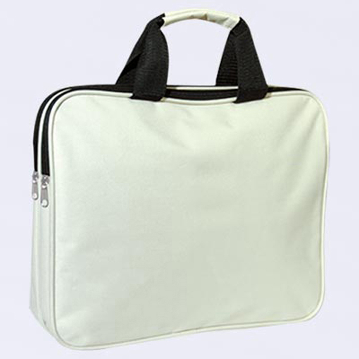Borsa portadocumenti in nylon con manico, confezione da 2 borse trasparenti in rete per ufficio e lavoro, grigio (colore: azzurro