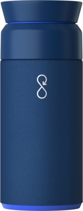 Ocean Bottle Go Borraccia Termica 500 Ml In Acciaio Riciclato - Mantiene Freddo 18 Ore - Con Cannuccia E A Prova Di Perdite
