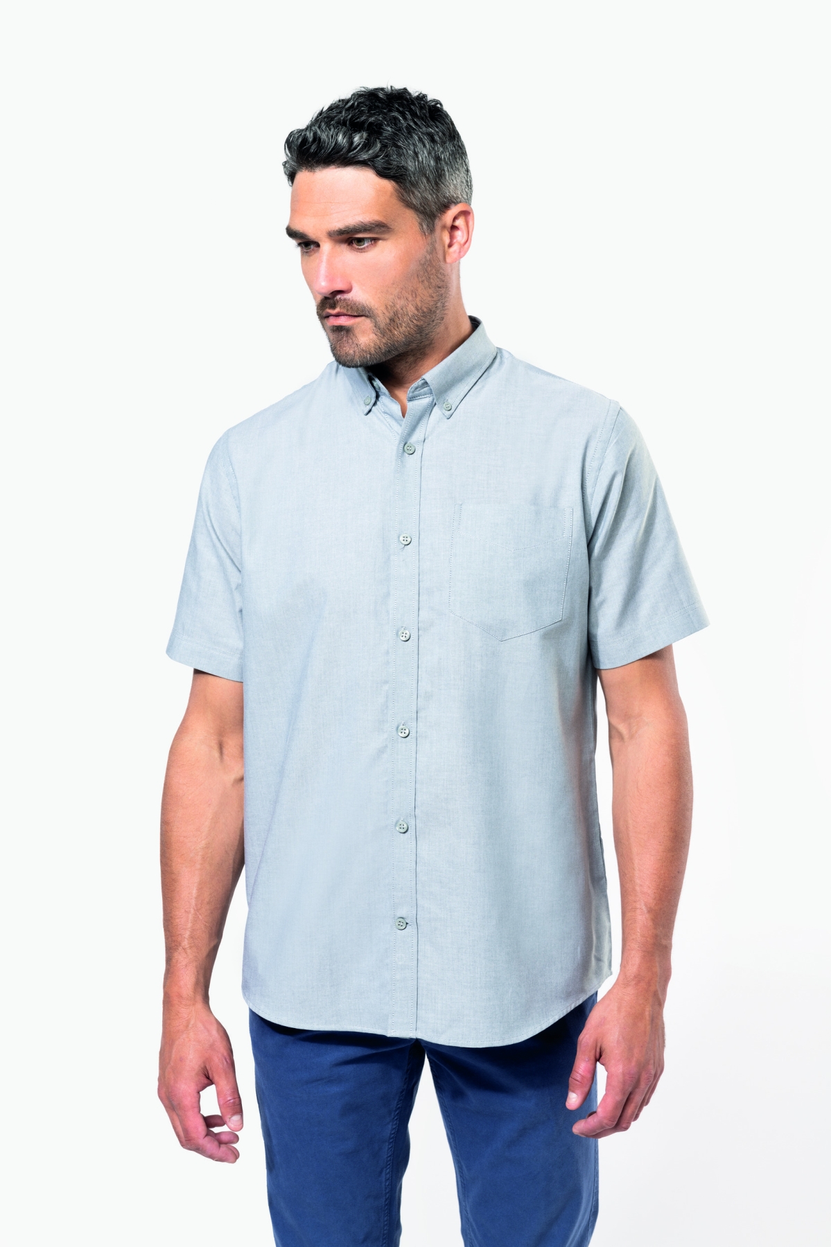 HUK Camicia Uomo Maniche Corte Modello Pursuit – Tessuto Traspirante, Protezione Solare UPF 50+, Antimacchia E Asciugatura Rapida