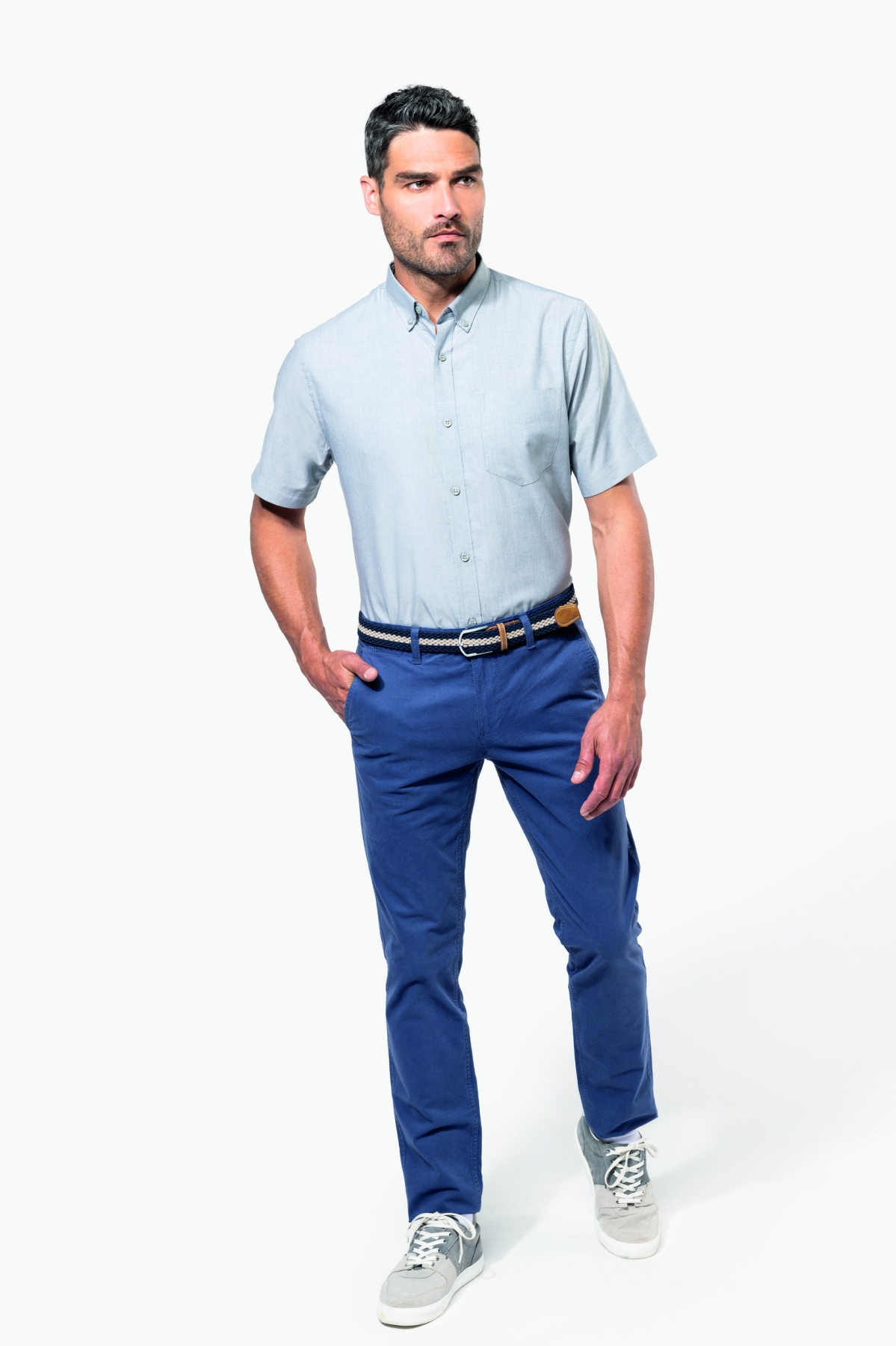 Camicia Maniche corte Blu da uomo jack jones 12276814