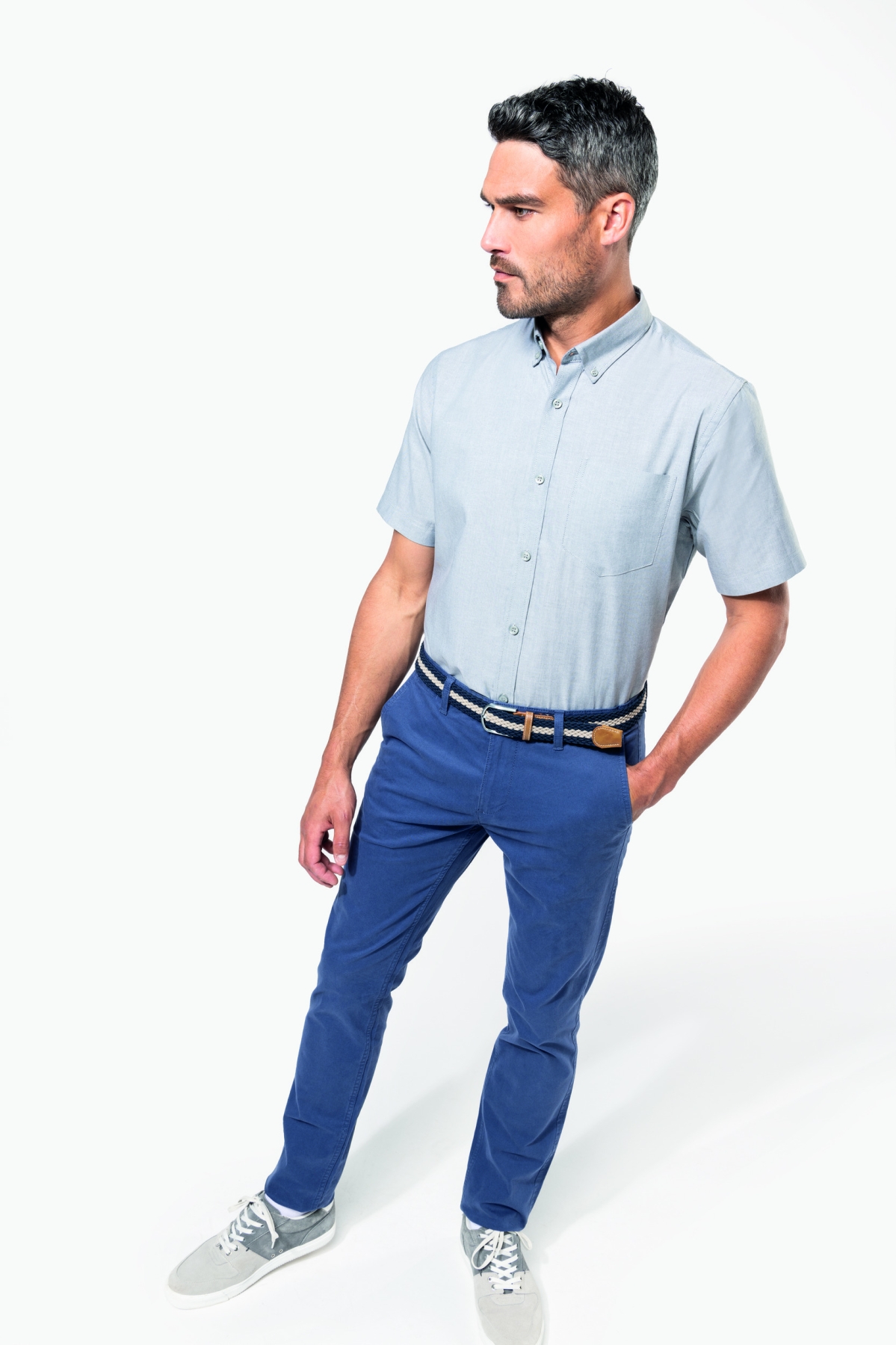 PJ PAUL JONES Camicie casual da uomo con bottoni, a