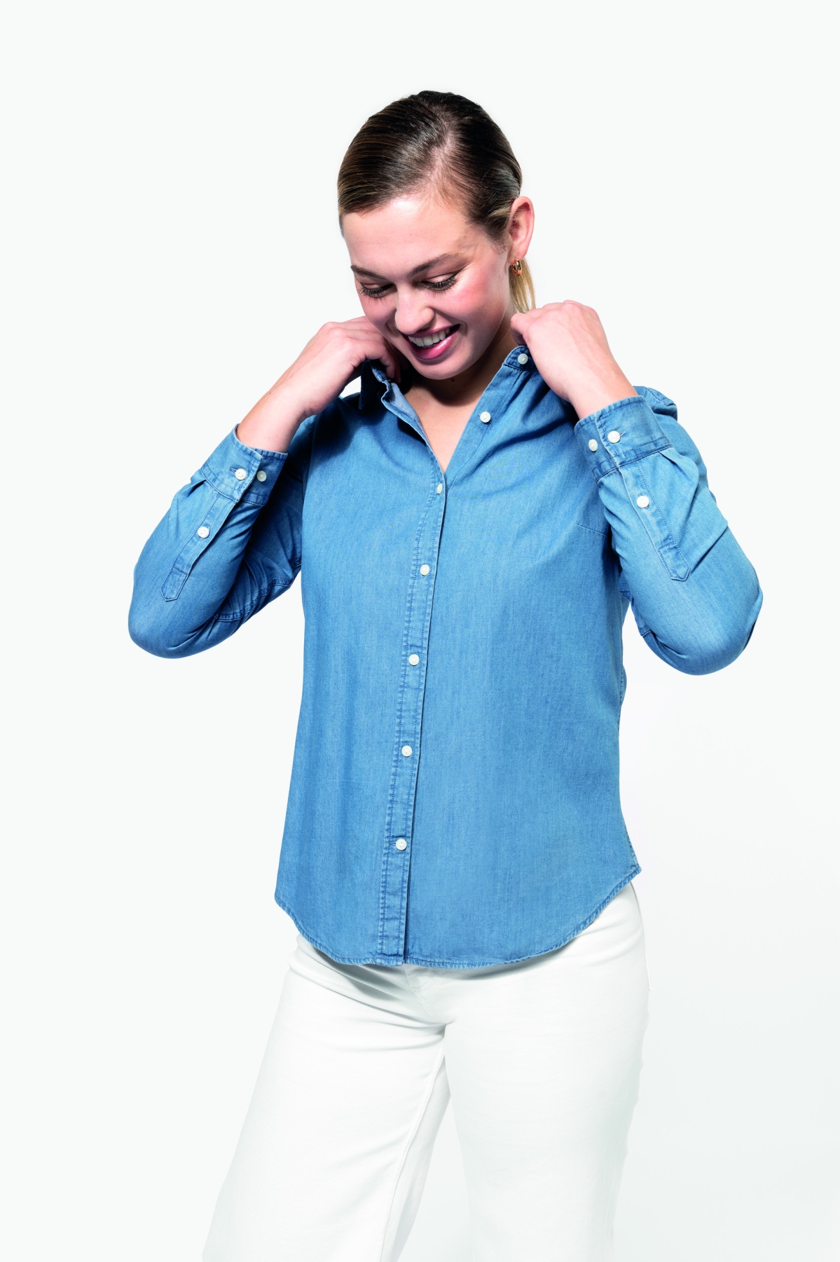 Rock & Roll Denim Aztec Stretch Shirt - Men's Shirts In Black - Foto 6