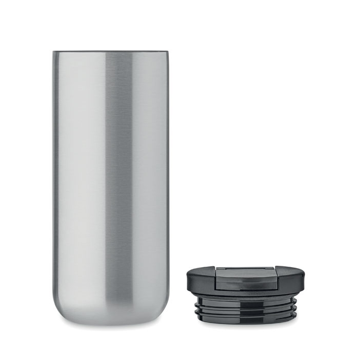 NERTHUS Fih 775 Thermos In Acciaio Inox 500 Ml, Doppia Parete Sottovuoto, Senza BPA, Verde Con Fiori