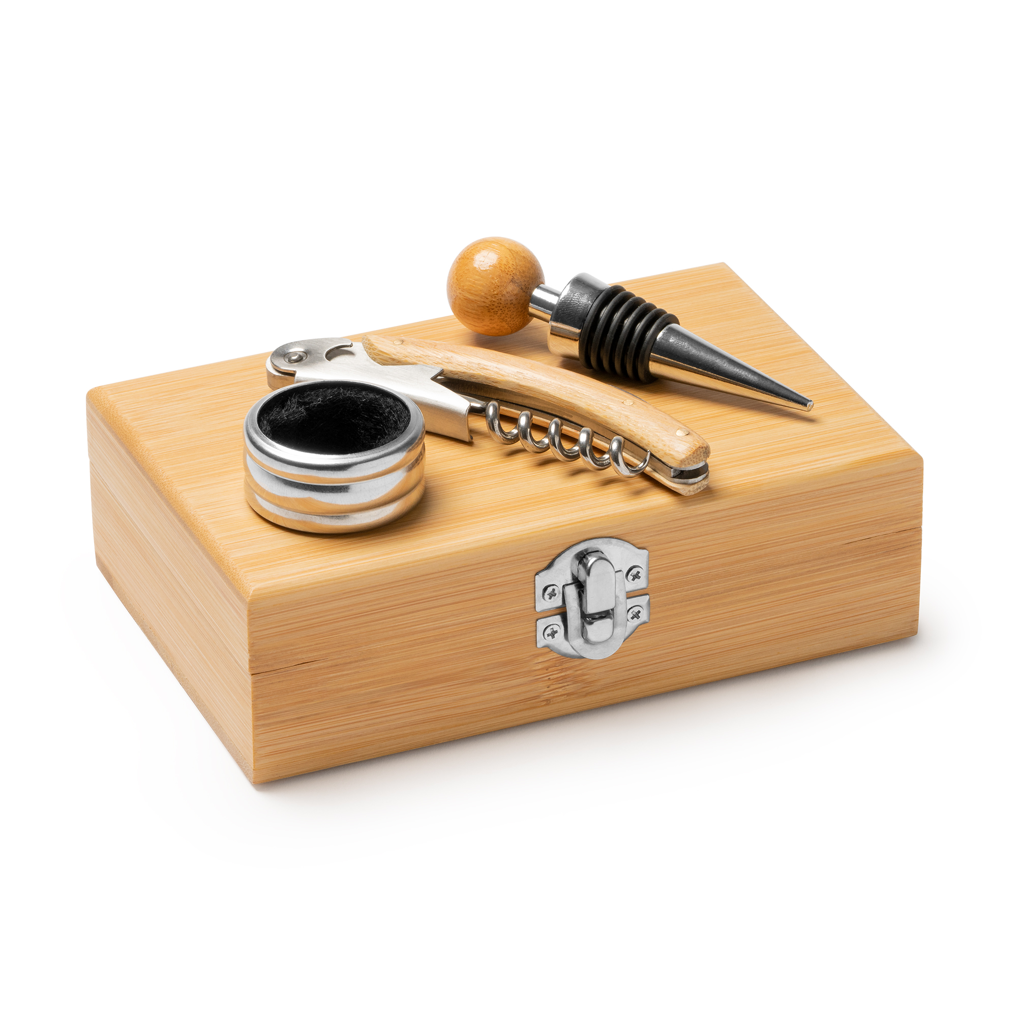 Bomboniere Personalizzate Cofanetto Con Accessori Vino - 12