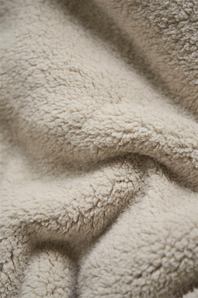 Coperta In Pile Ecologico Riciclato 100% - 130x160 Cm, Grigio Scuro, Certificata Oeko-Tex E GRS