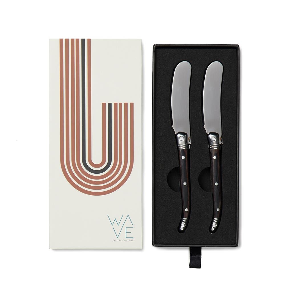 Coltello Per Burro DE LUCA, Lama Inox 11 Cm - Manico Plastica, Perfetto Per La Colazione