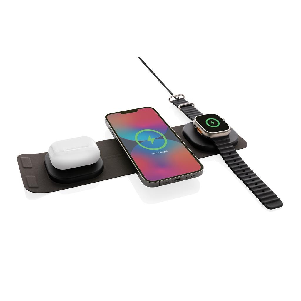 Cubo Multipresa 11 Prese + Caricatore Wireless 15W E USB-C - Torre Di Alimentazione Con Protezione Da Sovratensioni