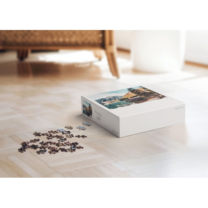 Puzzle Personalizzato Con Tua Foto, Da 500, 1000 O 2000 Pezzi, Regalo Fotografico Unico, 500pz 33,5x48cm