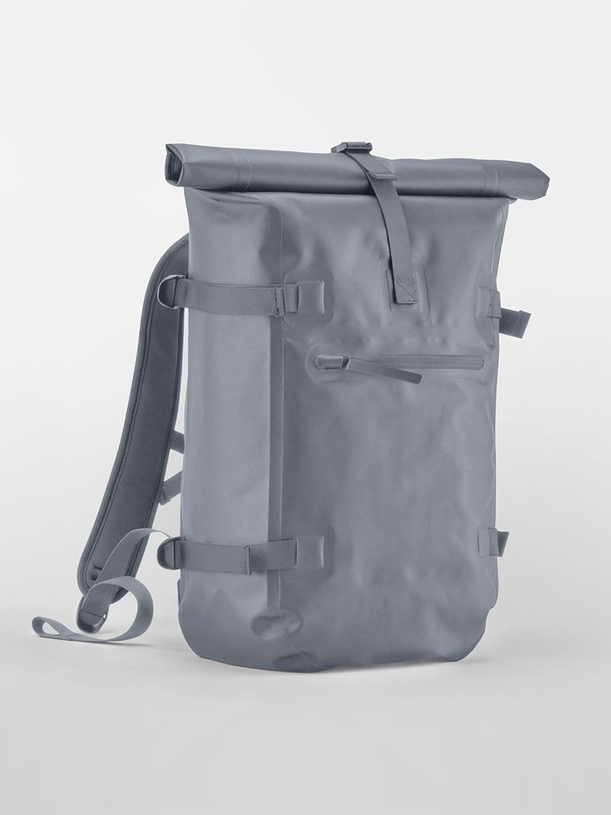 RAINS Rolltop Rucksack Mini - Zaino Impermeabile Compatto, 10 Litri, Tessuto PU, Design Urbano, Schienale Imbottito