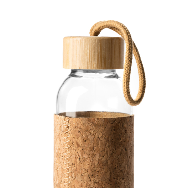 Bottiglia di vetro da 500 ml 'Olona', verde antico, bocca: PP 31,5