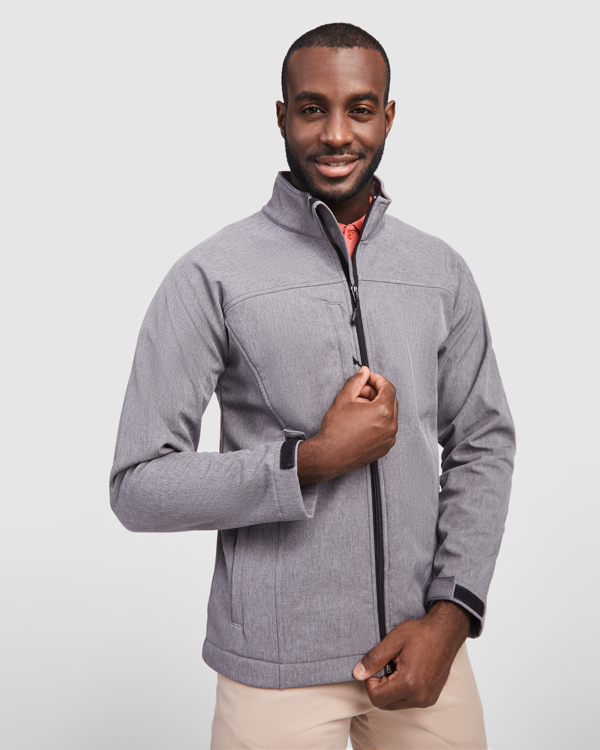 KZHPLXQ Giacca Softshell Stampata Personalizzata da Uomo, Impermeabile, con Cappuccio, in Peluche, per Alpinismo, Sci, Escursionismo, Campeggio Color1,S