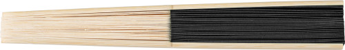 Rhumen Ventaglio Cinese In Bambù Con Drago – Lunghezza Totale 35 Cm, Colore Nero, Panno Resistente, Per Tai Chi, Danza E Spettacoli