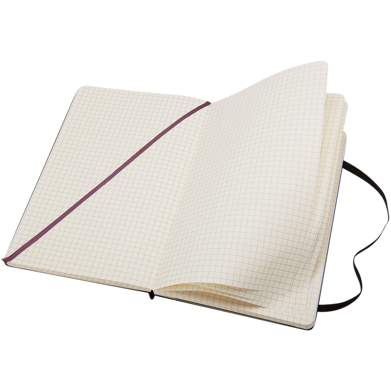 Blocco note Moleskine a quadretti copertina rigida-StampaSi