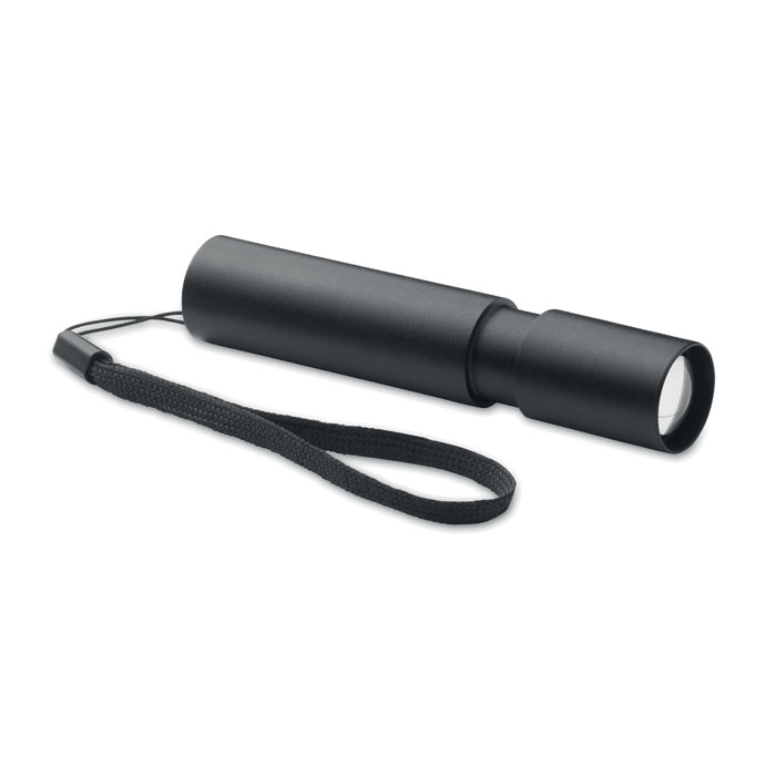 Torcia Ricaricabile A Led In Alluminio Con Parabola Ottica Di Profondita Cfg Rex Cod El018