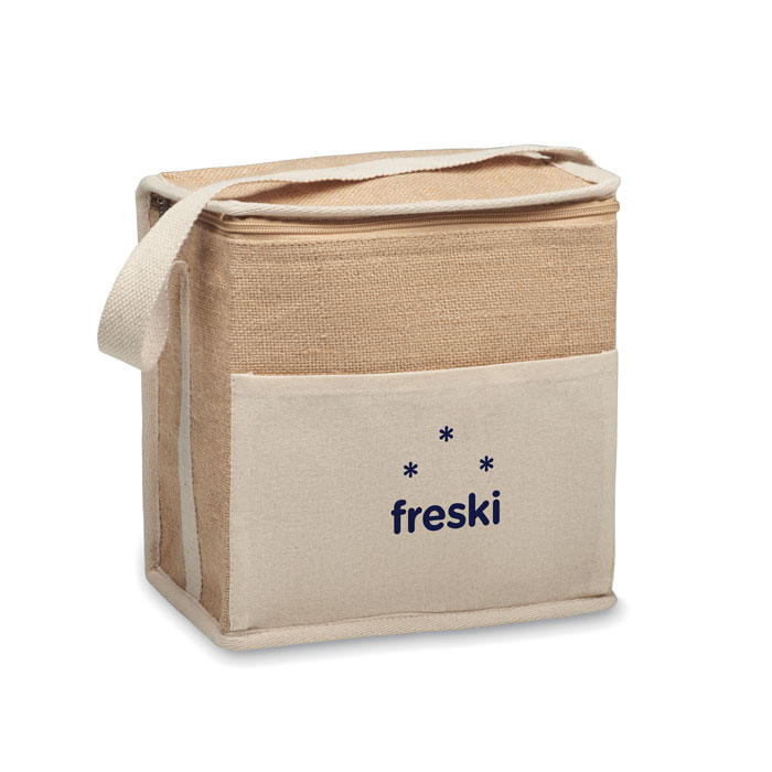 Mini borsa in Juta | Logo Personalizzato | Da 3,34