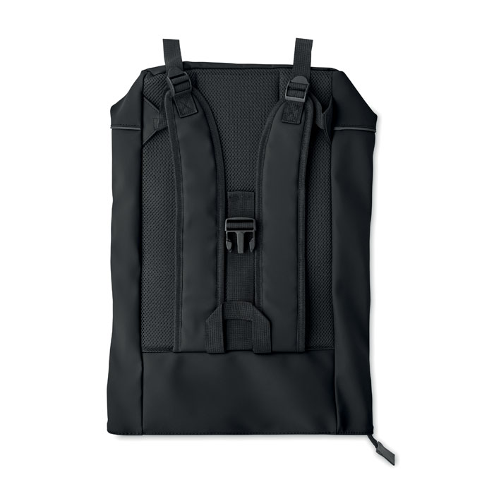 LOGYKO - Zaino Helium con Apertura Rolltop e Chiusura a Fibbia e Spallacci Regolabili, per Viaggi Tempo Libero e Lavoro (Bordeaux