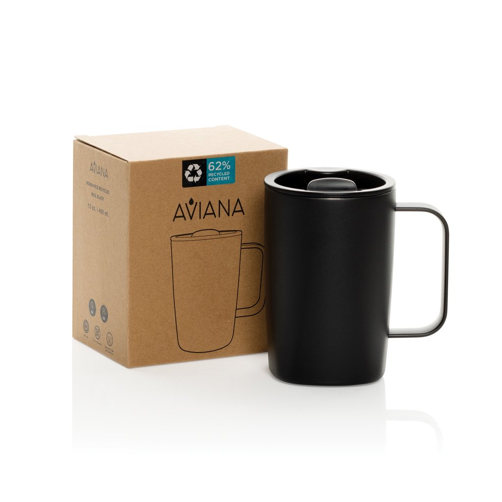 Taza Térmica Con Mango De 40 Oz, Taza De Acero Inoxidable 30 | Cuotas