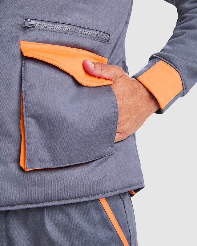 Gilet da lavoro con più tasche Armada con logo su stampasi.t