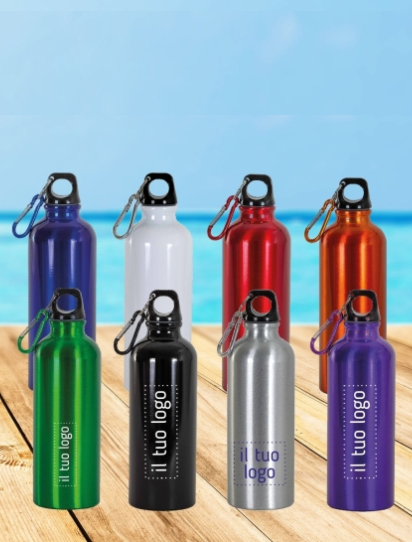 Borracce In Alluminio Personalizzate Con Logo