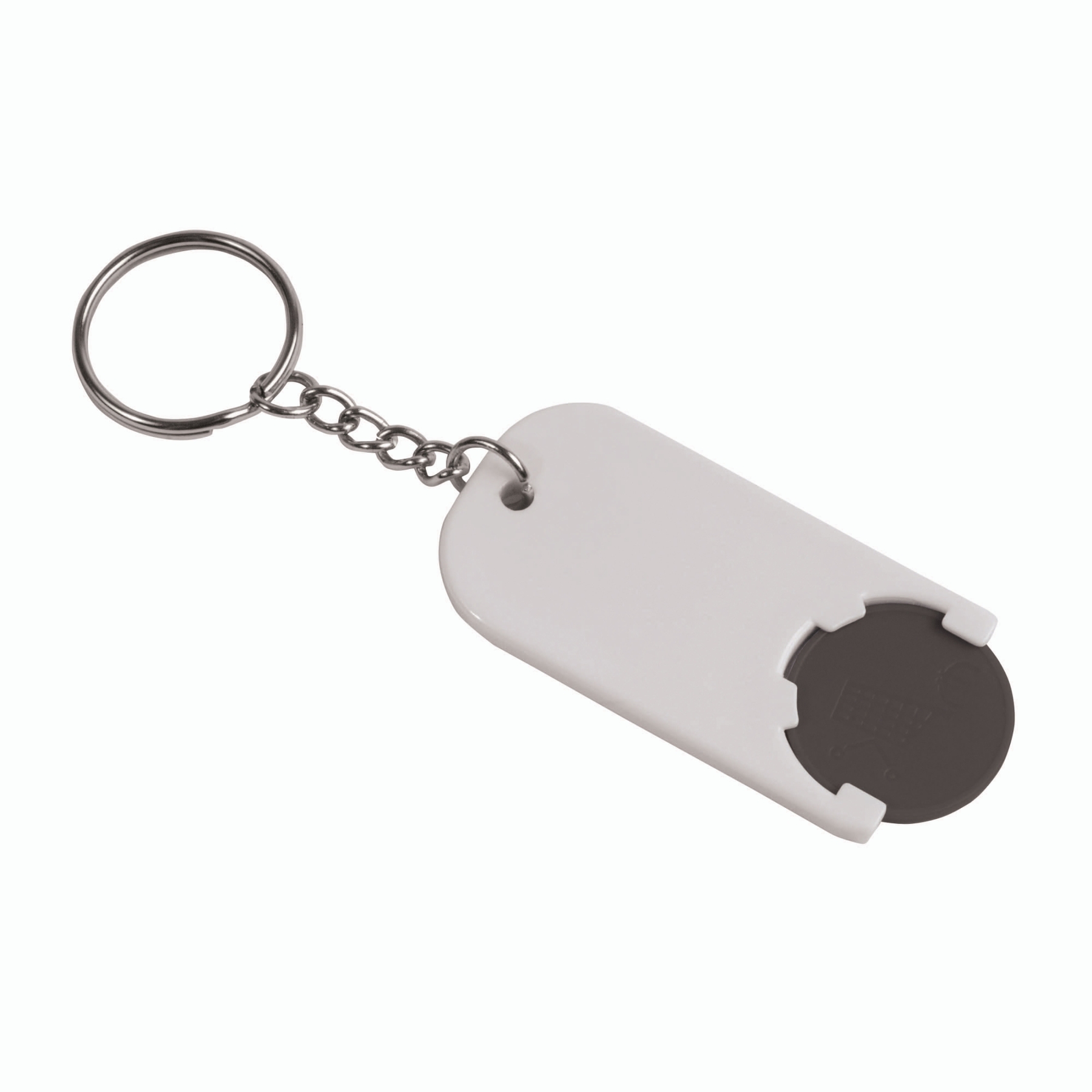 JPHCHSC Personalised Gettone Carrello Spesa, Argento Chip Del Carrello Della Spesa, Portachiavi per Carrello Della Spesa, Nuovo Gettone per Carrello con Monete