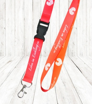 Lanyard personalizzati con clip Sganciabile