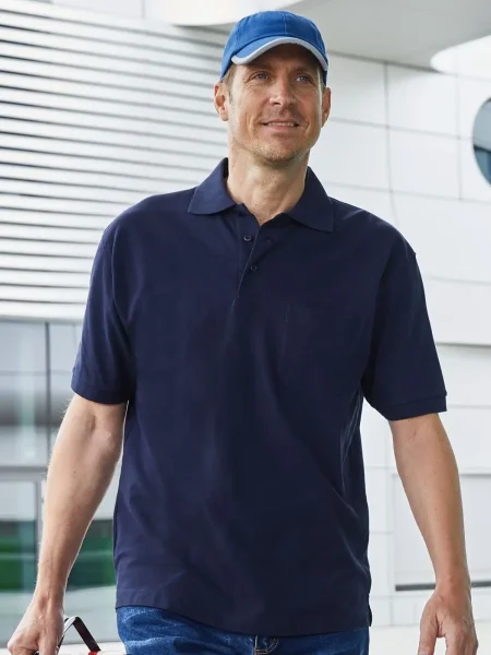 Polo da uomo personalizzata James & Nicholson Men's Polo Pocket