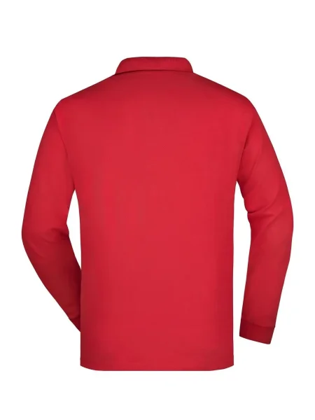 polo-da-uomo-personalizzata-james-nicholson-pique-long-sleeved-red-15.webp