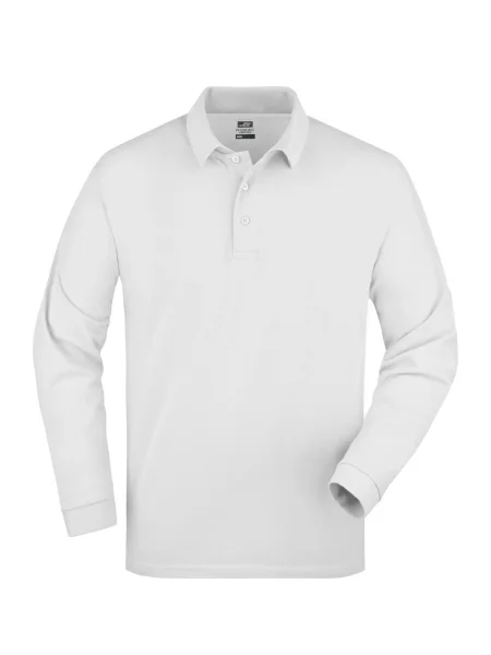 polo-uomo-james-nicholson-pique-long-sleeved-220-g-m2-white-37.webp