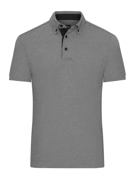 polo-james-nicholson-men-plain-200-g-m2-light-melange-black-80.webp