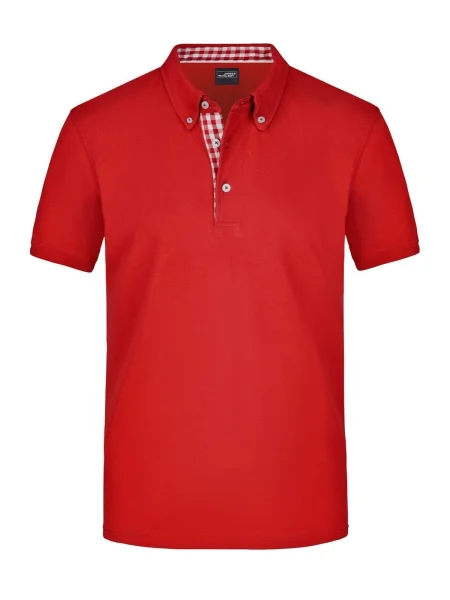 polo-james-nicholson-men-plain-200-g-m2-red-red-white-92.webp