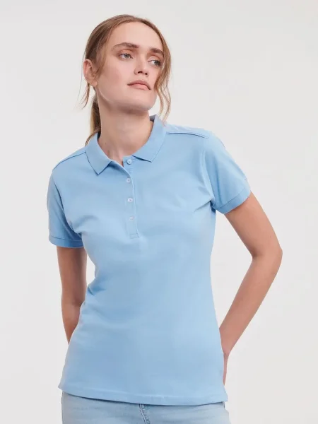 Polo Personalizzate donna Stretch Russell