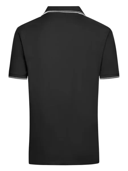 polo-colorate-personalizzate-james-nicholson-mens-polo-190-black-white-15.webp