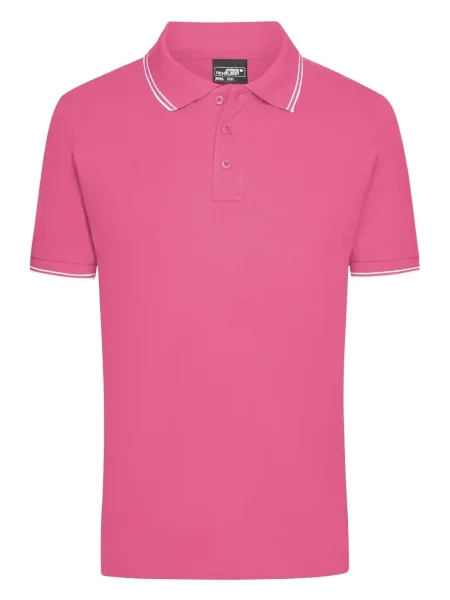 polo-colorate-personalizzate-james-nicholson-mens-polo-190-pink-white-21.webp