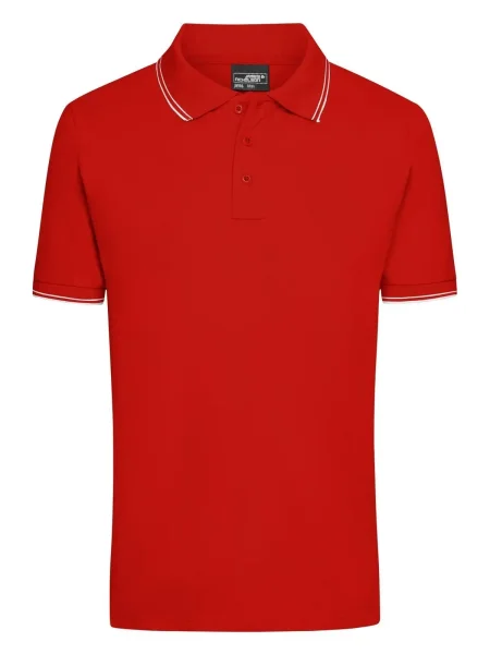 polo-colorate-personalizzate-james-nicholson-mens-polo-190-tomato-white-33.webp