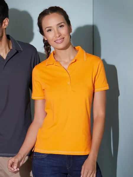 Polo da donna personalizzata James & Nicholson Ladies' Elastic Polo