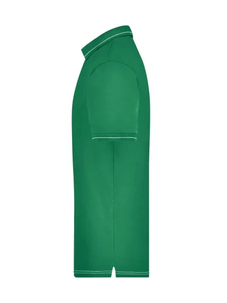 polo-elasticizzata-jn-men-elastic-170-g-m2-irish-green-white-62.webp