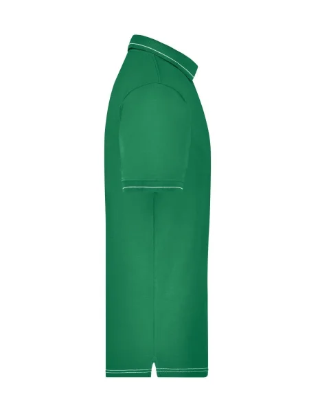 polo-elasticizzata-jn-men-elastic-170-g-m2-irish-green-white-64.webp
