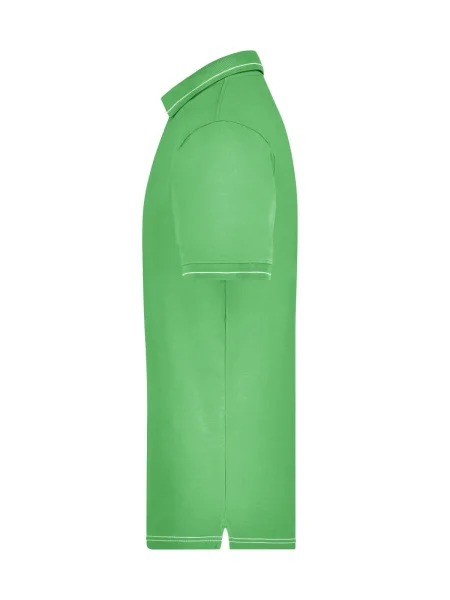 polo-elasticizzata-jn-men-elastic-170-g-m2-lime-green-white-66.webp