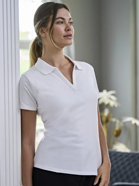 Polo Personalizzate donna Luxury Stretch Teejays