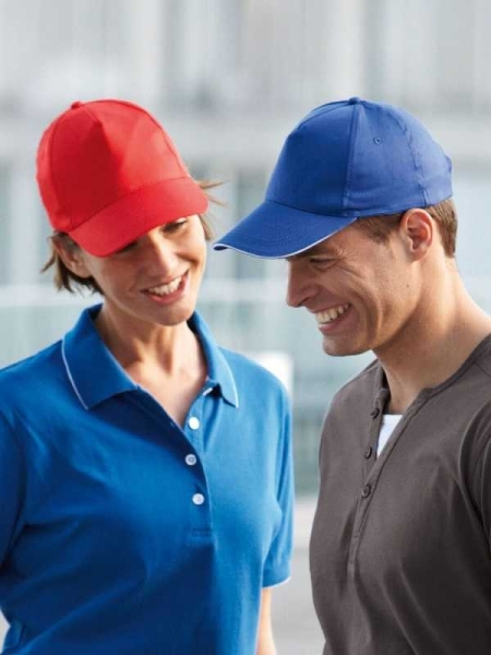 Cappellino adulto 5 pannelli personalizzato Myrtle Beach Promo Cap Lightly Laminated