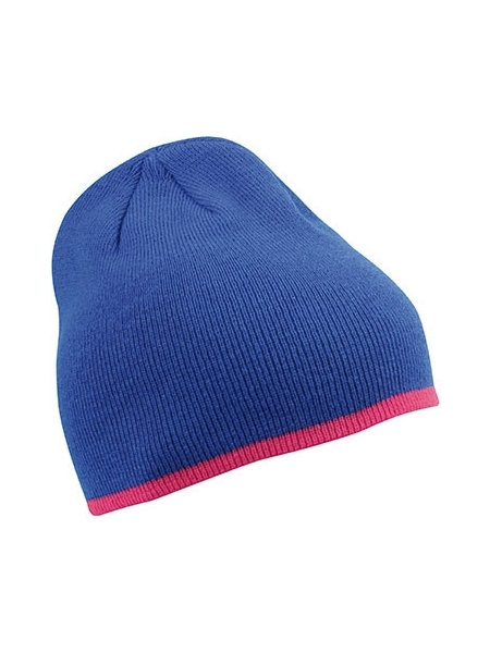 beanie-with-contrasting-border-myrtle-beach-royal-pink.jpg