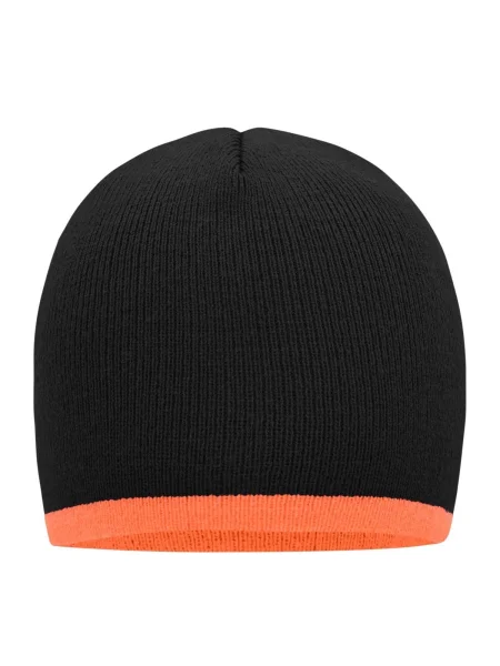 cappello-invernale-personalizzato-myrtle-beach-contrasting-border-black-orange-66.webp