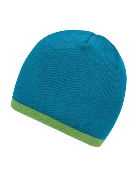 cappello-invernale-personalizzato-myrtle-beach-contrasting-border-turquoise-lime-green-108.webp