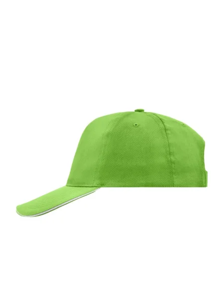 cappellino-baseball-adulto-5-pannelli-personalizzato-myrtle-beach-promo-sandwich-lime-green-white-71.webp