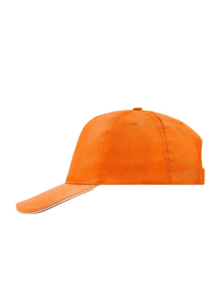 cappellino-baseball-adulto-5-pannelli-personalizzato-myrtle-beach-promo-sandwich-orange-white-79.webp