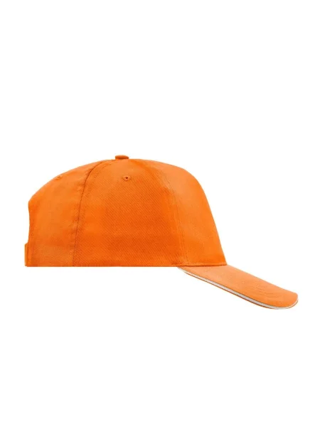 cappellino-baseball-adulto-5-pannelli-personalizzato-myrtle-beach-promo-sandwich-orange-white-80.webp