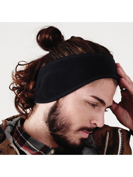 Fascia per capelli personalizzata Beechfield Suprafleece Aspen Headband