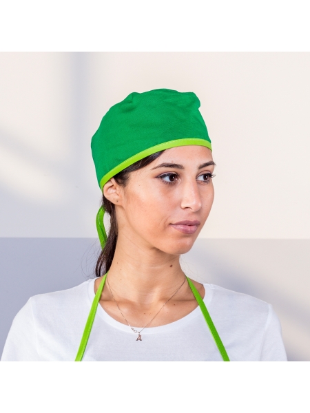 Bandana chef personalizzata Colorate Contrast