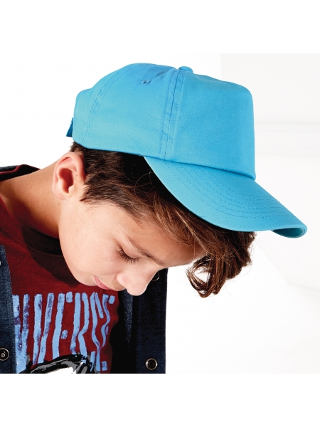 Cappellino bambino personalizzato Beechfield Junior original 5 Panel Cap